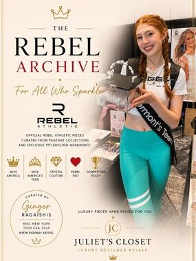 Rebel Athletic Miss America's Teen Exclusive Set | Adult Medium
